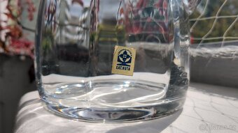 Velký skl. džbán KATARÍNSKÁ HUTA Czechoslovakia - 7