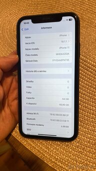 Prodám černý iPhone 11 64GB - 7