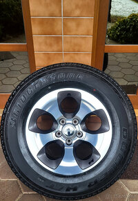 off-road pneu R18 255/70 Jeep, NOVÉ + disky + rezerva - 7