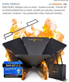 EDEL FEUER kovové ohniště - 7