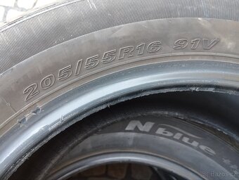 4x 205/55/16 Nexen Nblue 2x7mm, 2x6,2mm letní pneu - 7