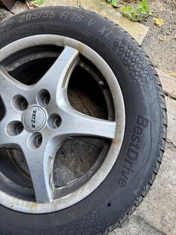 Alu r16 Rial 205/55/16 zimni pneu - 7