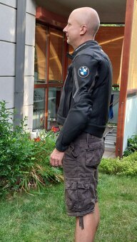 Nová kožená moto bunda BMW Roadster (+letní Lookwell zdarma) - 7
