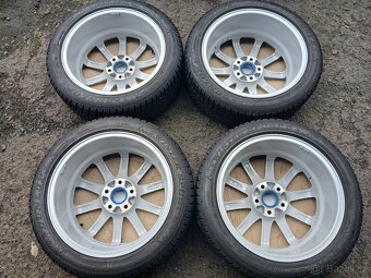 Prodám sadu ALU kol Rial 205/50R17 zimní - 7
