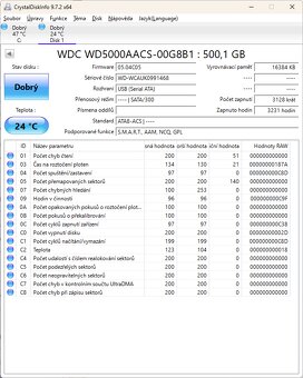 Různé 2,5"/3,5" SATA HDD 320-500GB - 7