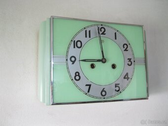 Kuchyňské bicí hodiny - Junghans z roku 1942 - ZELENÉ - 7