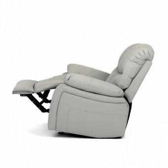 Béžové relaxační křeslo TV-4075 z ekokůže - 7