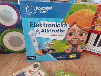 Set kouzelné čtení ALBI - tužka, 2 knížky,2 hudební nástroje - 7