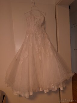 Korzetové svatební šaty - vhodné třeba na divadlo - 7