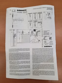Postroj zachycovací + lano a tlumič - 7