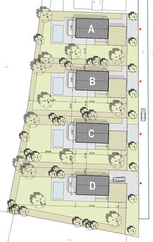 Stavební pozemek s projektem - Hukovice - 7