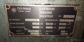 Elektrocentrála ČKD 120 Kw, 105 hod. provozu - 7