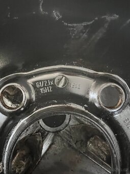 Plechové disky originál BMW R15 5x120 IS 42 - 7