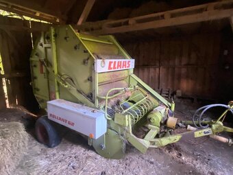 Lis na kulaté balíky. Claas Rollant - 7