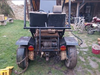 Traktor domácí výroby 4x4 - 7