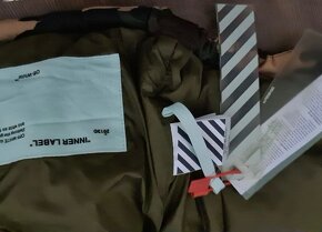 Péřová bunda Off white Camouflage původní cena 1650 Euro - 7