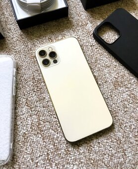 Apple Iphone 12 PRO 256GB GOLD ✅ bat: 98% - KRÁSNÝ STAV - 7