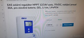 MPPT solární regulátor 30A-Nový s dovozem zdarma - 7