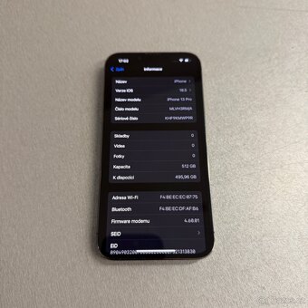 iPhone 13 Pro 512GB graphite, pěkný stav, 12 měsíců záruka - 7