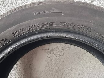 Letní Bridgestone dvourozměrné 205/55/16 + 225/50/16 - 7