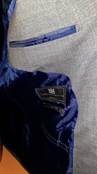 Pánské šedé formální sako M&S Collection/44L-L/2x59cm - 7
