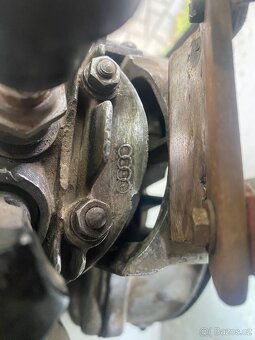 Německý stabilní motor,centrála,DKW,auto union,mk r 12 - 7