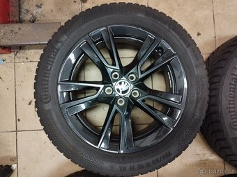 SADA ZIM. KOMPLETŮ AL. 6 J x 16 ET 45 - 5 x 100 na Š. FABIA - 7