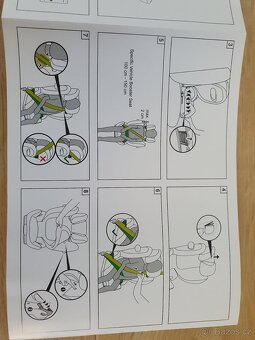 Autosedačka Cybex Solution G I-FIX 15 - 36 kg růžová - 7