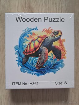 Dřevěné puzzle - 7
