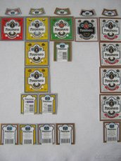 pivní etikety pivovar Benešov 125ks z let 1948-1990 - 7