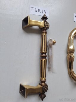 Krásná mosazná madla - více druhů - 7