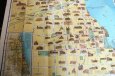 Raritní obrázková mapa Chicaga - 1925
- 7