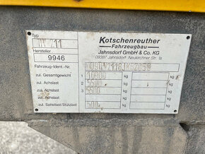 Přívěs Kotschenreuther TPV211, 10900 kg - 7
