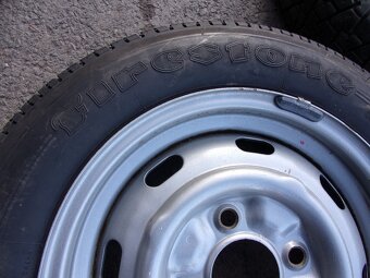 Kola VW Brouk 4x15 ET34 4x130x79 + pneu 155/15 82Q - 7