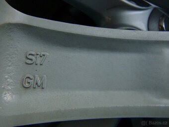 2. Letní sada alu kola originál Opel GM 5x110 6,5Jx16 ET37 - 7