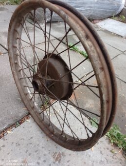 Jawa čz. Kola na péráka,cena za obě - 7