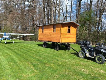 Zahradní domek na kolech, chatička, - 7