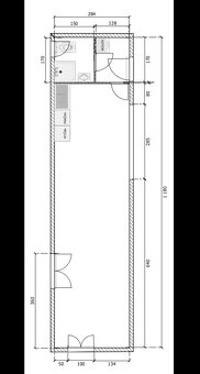 Obytný kontejner 12x3m k celoročnímu užívání - 7