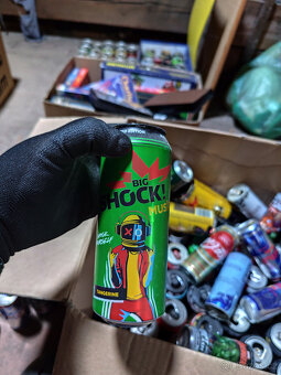 Plechovky od Energy Drinků Big Shock - 3 - 7
