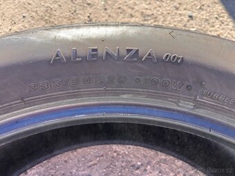 4x 235/50R20 100W, BRIDGESTONE ALENZA, LETNÍ, 6MM - 7