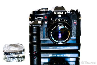 Chinon CP-5 + Chinon 1,4/50 + motor. pohon TOP STAV - 7