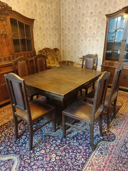 Vyřezávaný nábytek - set - 7