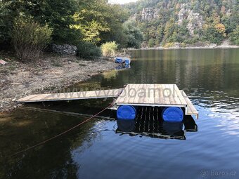 Plovoucí molo 2x3 metry s lávkou - 7