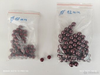 Skleněné voskové perle - 7