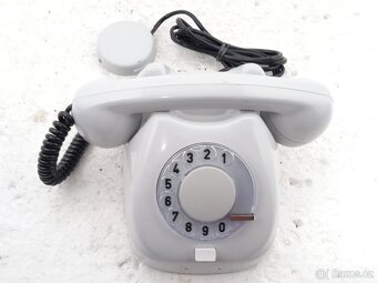 Retro telefon Tesla 3FP12043 - 1970 - ČSSR - 7