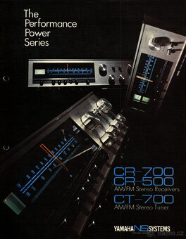 ♫ Pěkný vintage stereo receiver YAMAHA CR-700 - JAPAN ♫ - 7