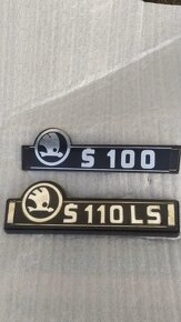 škoda zadní znak čela 105 S - 7