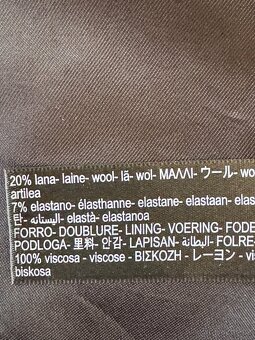 Černé sako Massimo Dutti 42 - 7