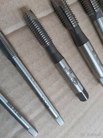 8 x závitník MAS HSS M12, M10, M8, M7, M6, M5, M4 - 7