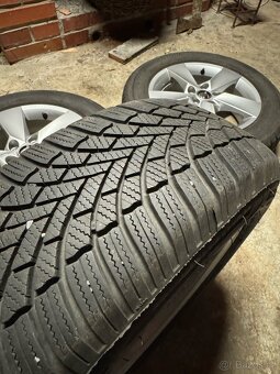 Originální disky Škoda Hadar 5x100 + zimní pneu 185/60 R15 - 7